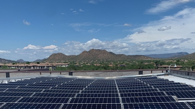 Ballasted Roof Mount Photo