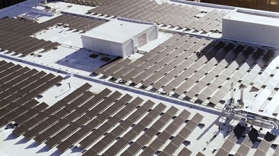 Roof Top Solar System Photo