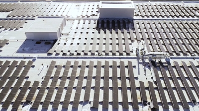 Roof Top Solar System Photo