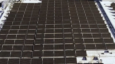 Roof Top Solar System Photo